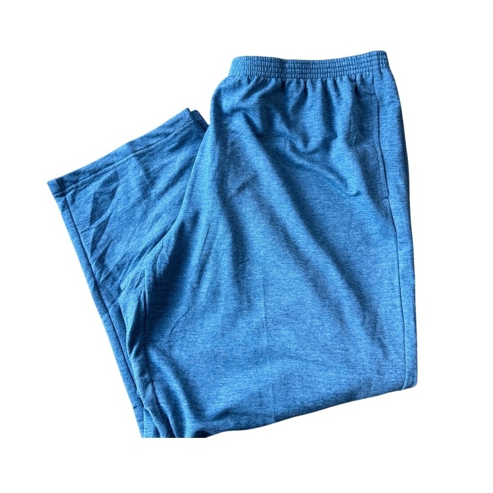 Alfred Dunner Petite XL Blue Heather Knit‎ Pull On Elastic Waist Pants PXL New